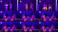  Kristie Bish - Two Girls Scissoring in Blacklight [FullHD 1080]
