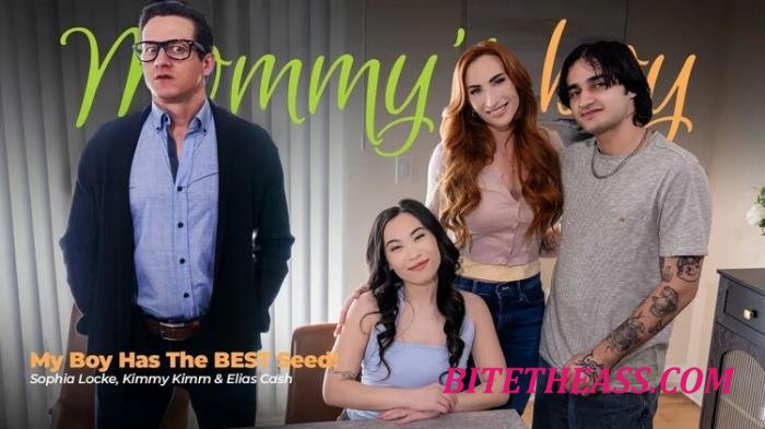 Sophia Locke, Kimmy Kimm - My Boy Has the BEST Seed! [FullHD 1080p]