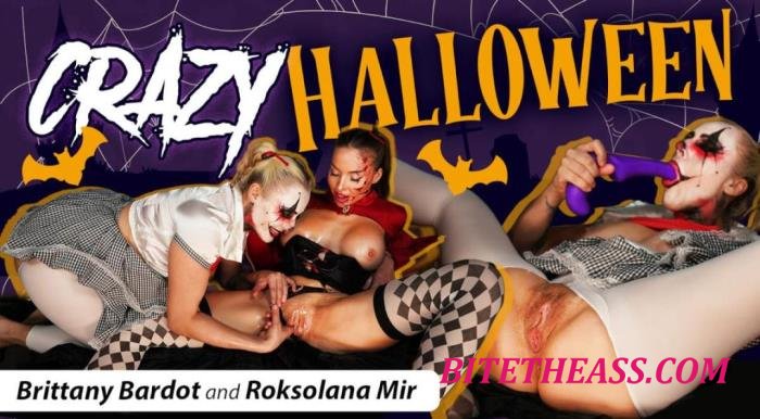 Brittany Bardot, Roksolana Mir - Crazy Halloween [UltraHD 8K 3840p]