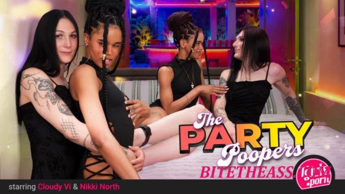 Cloudy Vi, Nikki North - The Party Poopers (Low Bitrate) (28 Jul, 2026) [FullHD 1080p]