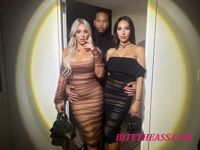 Melissa Stratton, Kayley Gunner - Threesome with John Legendary aka MrLegendaryXXX [HD 720p]