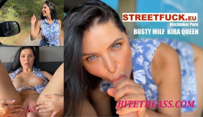 Kira Queen - Busty Milf Kira Queen Streetfuck [FullHD 1080p]