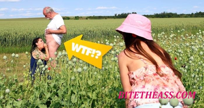 Lucka Petite, aka Lola Desire, Andrea Wet  - Outdoor sex with older couple [FullHD 1080p]