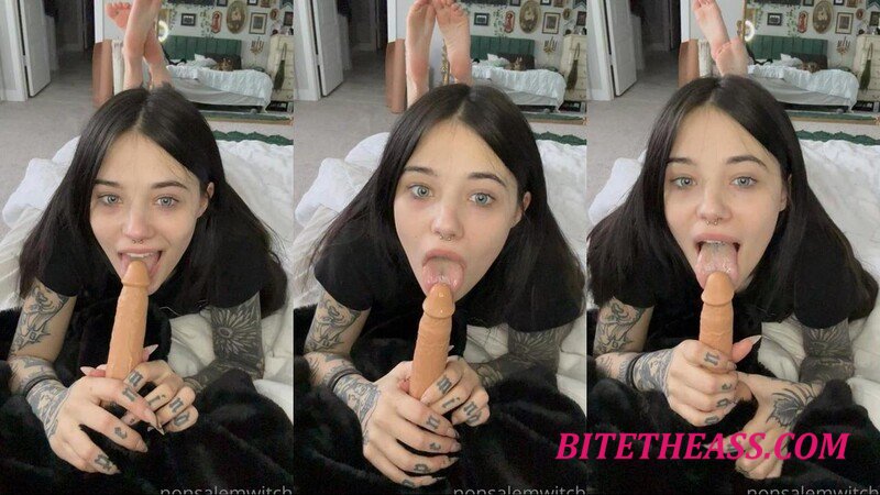 Claire Estabrook (Plurrrkittyy, Lilmoonbbyy, Nonsalemwitch) - Dildo Blowjob [SD 404P] 