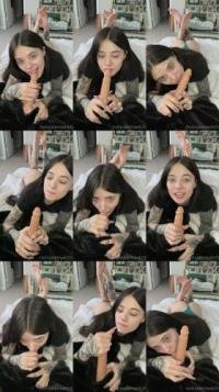 Claire Estabrook (Plurrrkittyy, Lilmoonbbyy, Nonsalemwitch) - Dildo Blowjob [SD 404P] 