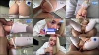 Blondessa - What a big beautiful ass she has! Pulled back the white panties of the beauty for fucking. [FullHD 1080P] 