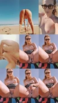 It_ariana - Naughty Squirt On The Beach [SD 608P] 