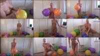 Lara-CumKitten - Ballon Fetisch - Nackte Geilheit zwischen Luftballons [FullHD 1080P] 
