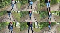 Cat-Coxx - Perverse public piss Schlampe - Ultra piss Flut bis die Blase leer ist [FullHD 1080P] 