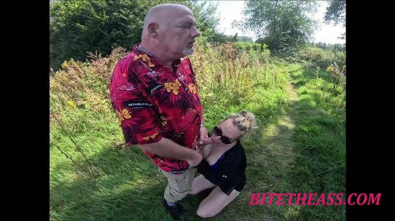 BeverlyAthaliavip - Outdoor Blowjob. Alter Mann verfuhrt mich. EGON KOWALSKI [FullHD 1080P] 
