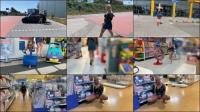 SteffiBlond - Krasse Duft Pfutze im Toys Geschaft - Dreister Public Piss [HD 720P] 