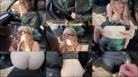 Lea_Kirsch - PUBLIC AO-FICK am SEX PARKPLATZ - MEGA CUMSHOT fur meine WETLOOK-ARSCH [FullHD 1080P] 