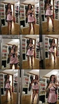 ShivaNadja - Selfi Video fur euch in einem sexy Negligee [FullHD 1080P] 