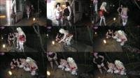 CrazyAngel - Fast erwischt bei 3er Outdoor Piss [FullHD 1080P]