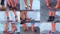  Under Amber - Goddess Amber - Cumpilation 2 - 20 High Heel Shoejobs - Multi Cam [FullHD 1080]
