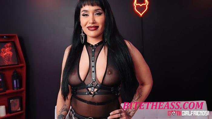 Danja Angel - Busty Gothic Danja Angel Is In Charge Of Her Slave [SD 480p]