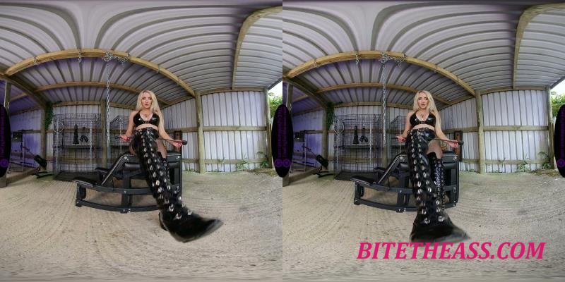  The English Mansion - Worship A Goddess� Divine Boots - VR. Featuring Mistress Courtney [4K 1920]

