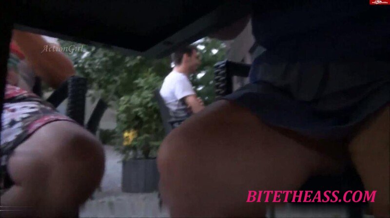 ActionGirl -  ActionGirl - 2 blanke Fotzen im Cafe [FullHD 1080]
