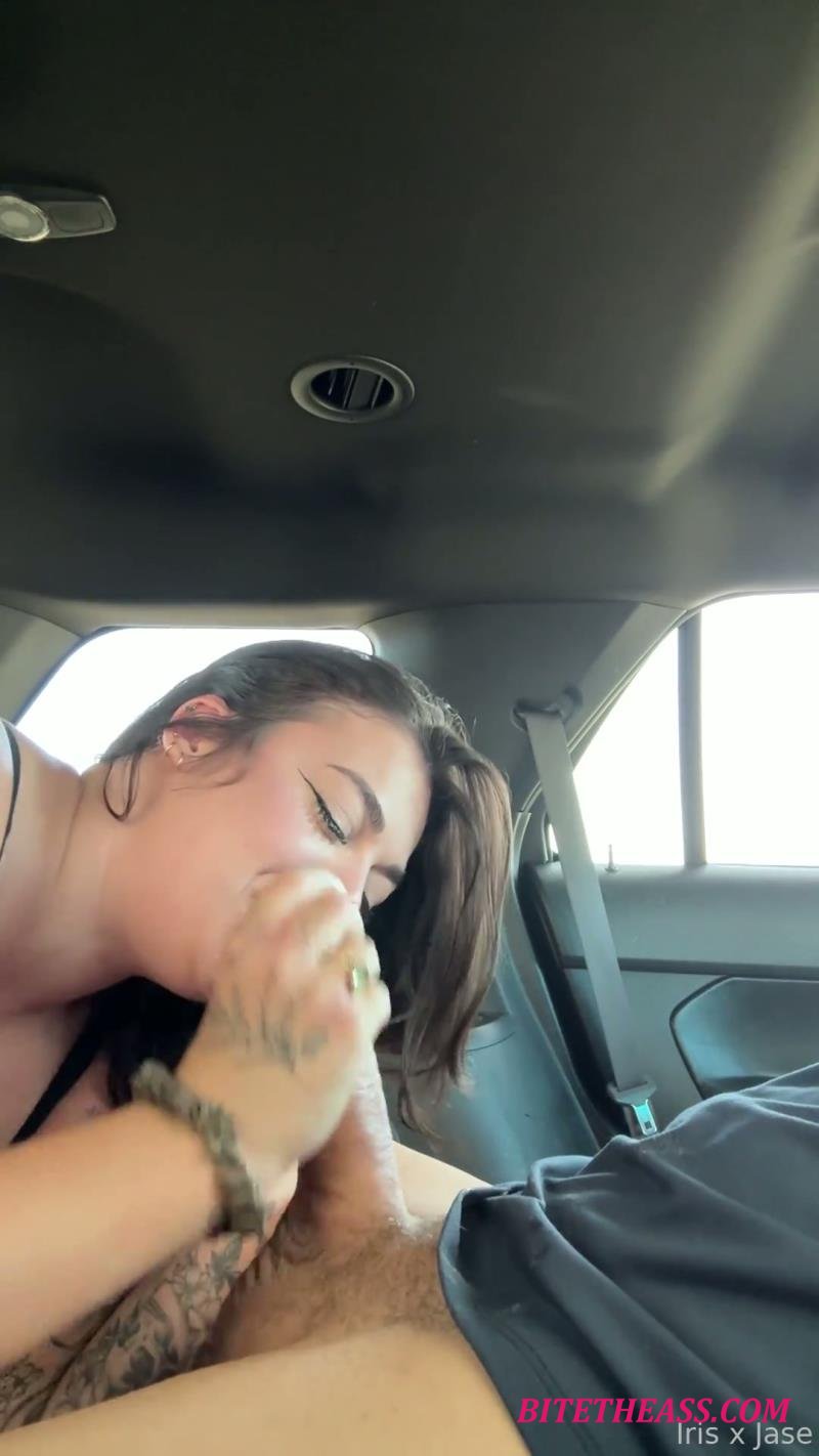 Cerie Blue -  Cerie Blue - Sloppy Deepthroat ATM Car Sex And Throatpie With Jase [FullHD 1080]
