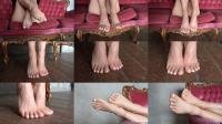  Feetwonder - Petite Sexy Model Shows Her Small Beautiful Feet With White Toes [FullHD 1080]
