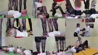  Russian Trample Championship - Multitrampling Training 26 Full 6 Girls Pantyhose Trampling Walking Over Throat High Heels Rubbing Jumping From The Trampolines [FullHD 1080]

