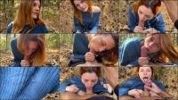 Unknown -  Unknown - Ginger Babe Swallows Cock In The Woods [FullHD 1080]
