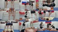  Russian Trample Championship - Multitrampling Training 27 Full 3 Young Ladies Trampling Dancing Stomping On Old Men [FullHD 1080]
