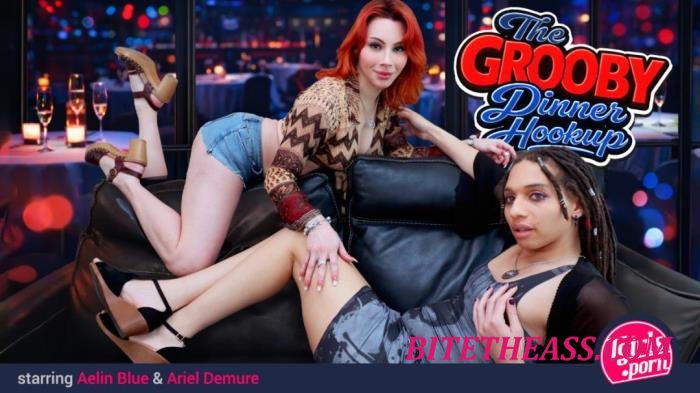 Aelin Blue, Ariel Demure - The Grooby Dinner Hookup (Mar, 2026) [FullHD 1080p]