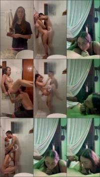 Arielvlog -  Arielvlog - Rough Shower Sex with Neighbor - An Unforgettable Fuck! [FullHD 1080]
