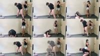  ONLYBALLKICKING - Lil Mizz Unique - Multi Shoe Ballbusting Punishment [FullHD 1080]
