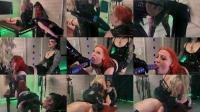  Tuhmaa Sokeria and Miss Evilia Bathory - Tentacle Spitroast Facesitting Strap On Session [FullHD 1080]
