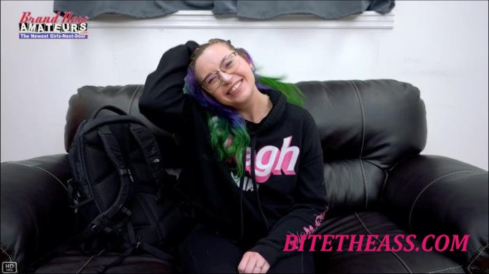 Lucy T - Green & Purple Hair Late 20s Hottie Audition [FullHD 1080p]