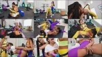 Kira Noir, Ryan Reid, Mikey Star -  Kira Noir, Ryan Reid, Mikey Star - Lesbians Level Up Their Workout [FullHD 1080]
