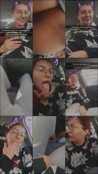 softbrattypuppy -  softbrattypuppy - Snapchat-hacke offentliche auto-masturbation [FullHD 1080]
