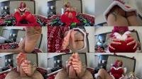  Feet Goat - Loes Toes is dreaming of a White Christmas cumshot explosion [FullHD 1080]
