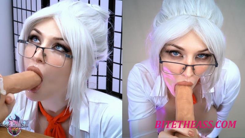 Amber Hallibell -  Amber Hallibell - Your Bimbo Secretary Fucktoy [4K 2160]
