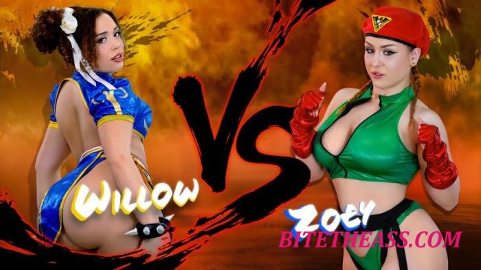 Willow Ryder, Zoey Uso - Willow Ryder vs Zoey Uso! Fight! - Street Fighter Parody [FullHD 1080p]