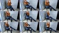  JuliaCrown - Leather high knee boots JOI [HD 720]
