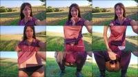 Layla_von_Hohensee -  Layla_von_Hohensee - Ich musste es einfach tun - Outdoor Blase enleert [FullHD 1080]
