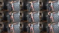 LadyVictoria -  LadyVictoria - Ruinierter Orgasmus am Kreuz, mein Seidenschalsklave spritzt ab [FullHD 1080]
