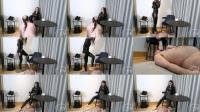  Domestic Femdom - Cate McQueen - Gagged And Kicked By Her Sweaty Feet [FullHD 1080]
