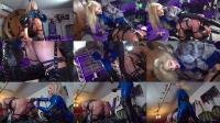  Goddess Slavena - FUR RUBBER PEGGING BISEX 2 [HD 720]
