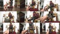  House of Sinn - Leather Dominance - Mistress Amanda commands Her chattel to lick Her boots clean [FullHD 1080]
