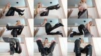  German Goddess Kira Gold - Stiefeldienst! Zunge raus! [8K 2822]

