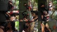  Mistress Damazonia - Passionate standing penetration of the gimp [FullHD 1080]
