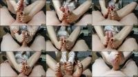 Goddess_Lena -  Goddess_Lena - Footjob mit happy end [FullHD 1080]
