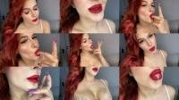  Pandora Princess - Soaking Wet Red Lips Spitfetish [4K 1440]
