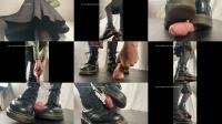  tramplegirls shoejobs and cockcrush - A Bootjob Dream in Black Doc Martens Boots CBT [4K 2160]

